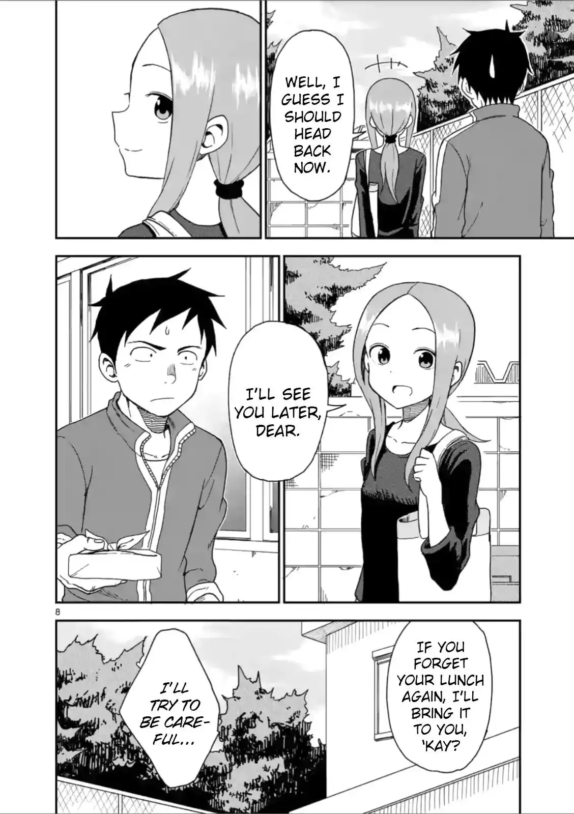 Karakai Jouzu no (Moto) Takagi-san Chapter 60 8